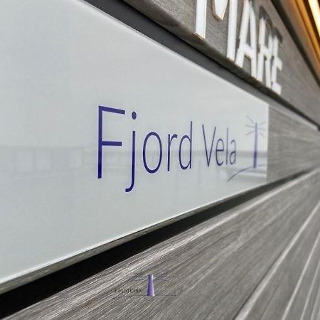Hausboot Fjord Vela Mit Biosauna In บาร์ท ภายนอก รูปภาพ